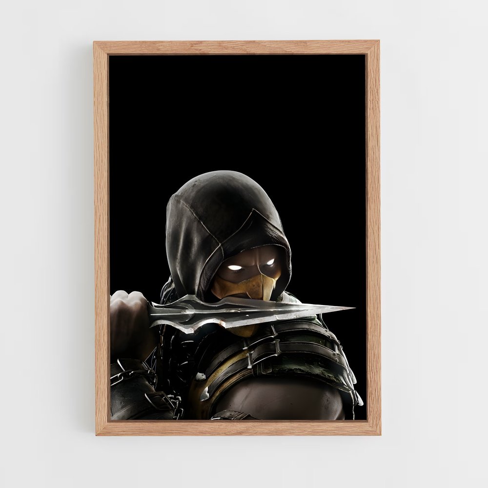 Poster Scorpion: Fatality – affiche Mortal kombat (vue 4)